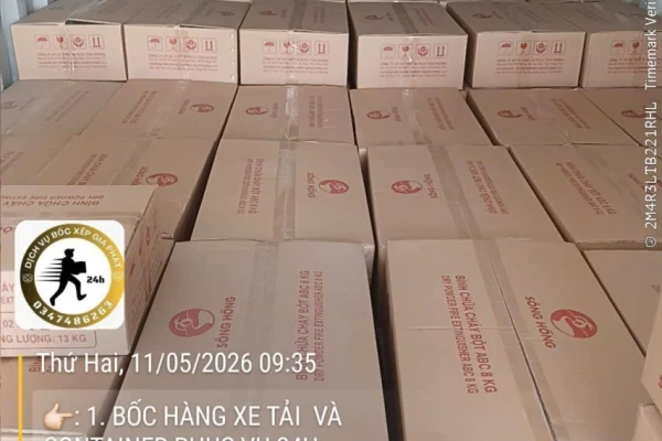 Bốc Xếp Hàng Xe Tải Và Container Đồng Nai Uy Tín, Giá Rẻ, Có Mặt Nhanh 24/7