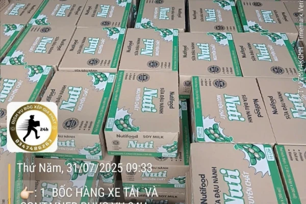 Bốc xếp vận chuyển hàng Bình Dương 24h – Nhanh, An toàn, Giá rẻ