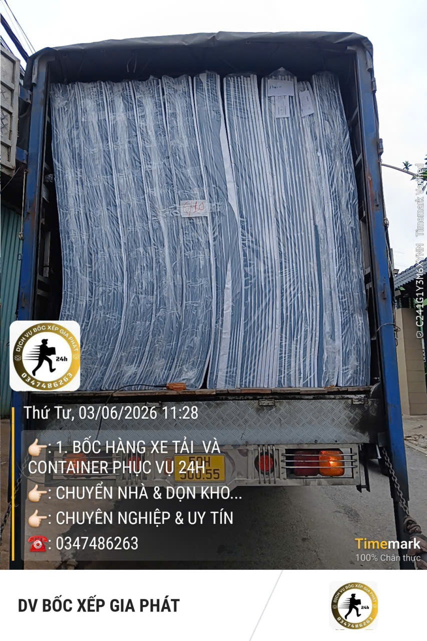 Dịch vụ bốc xếp hàng hóa số lượng lớn tại TPHCM