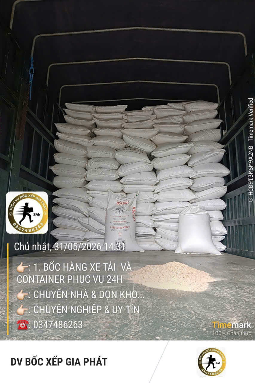 Dịch vụ bốc xếp hàng hóa số lượng lớn tại TPHCM