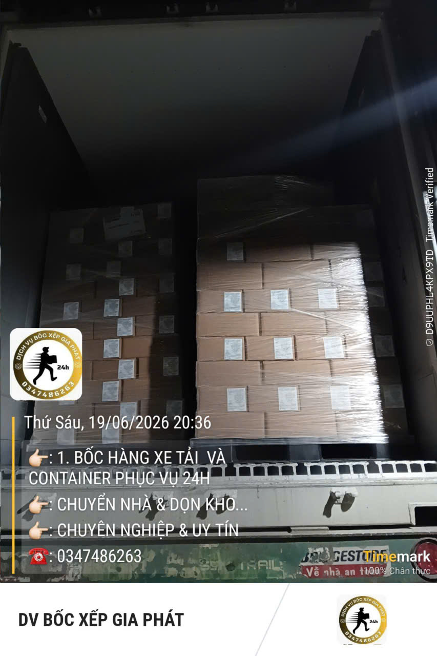 Dịch vụ Bốc xếp Đồng Nai cho kho hàng, nhà xưởng
