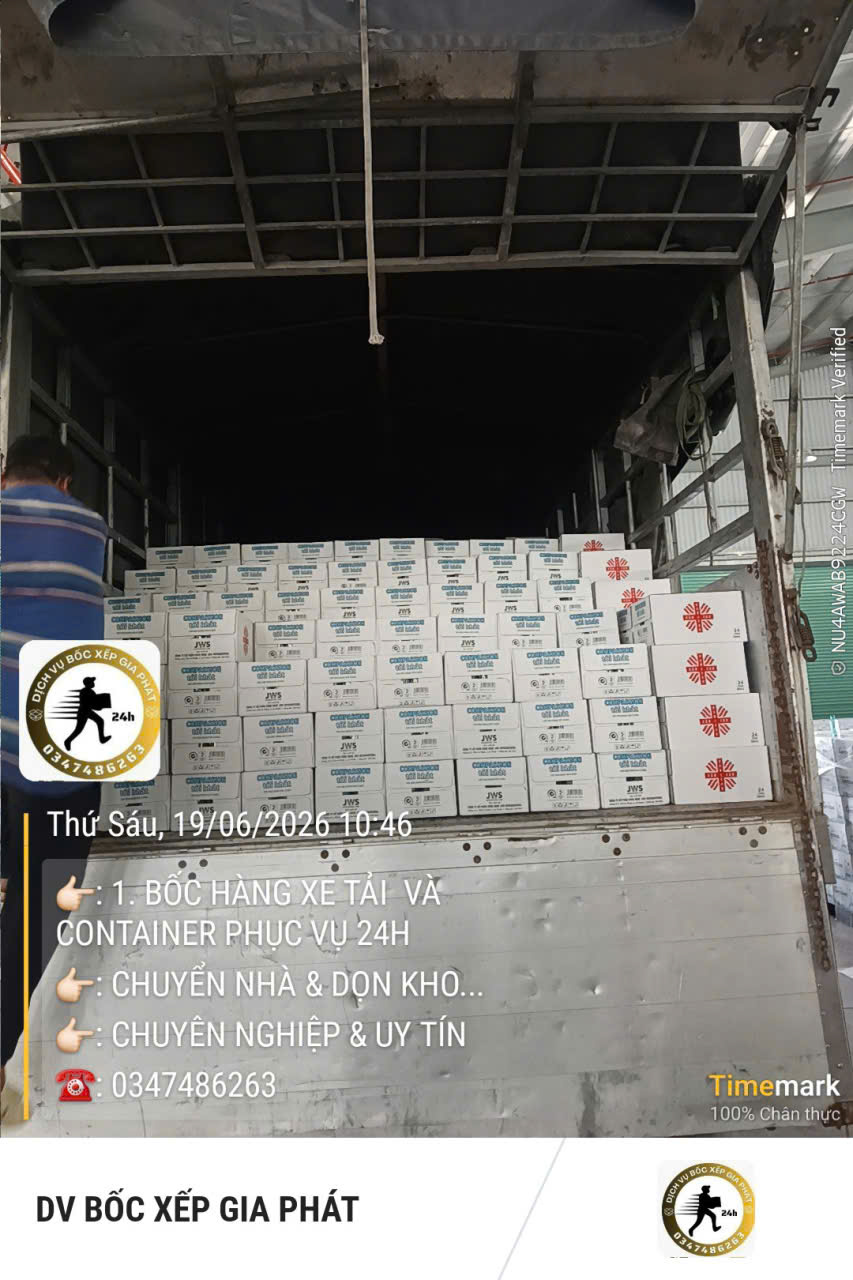 Dịch vụ Bốc xếp Đồng Nai cho kho hàng, nhà xưởng
