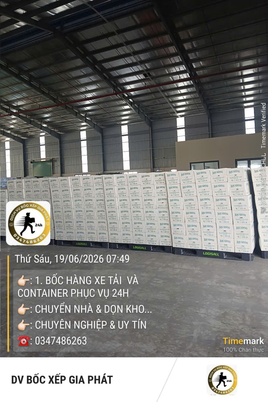 Dịch vụ Bốc xếp Đồng Nai chuyên nghiệp, an toàn