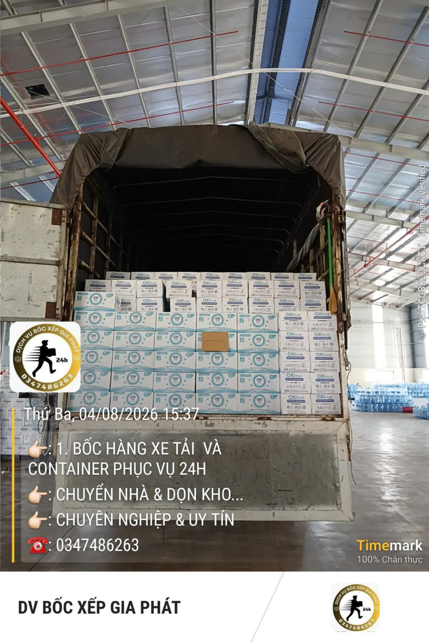 Bốc xếp hàng hóa TPHCM số lượng lớn cần lưu ý gì?