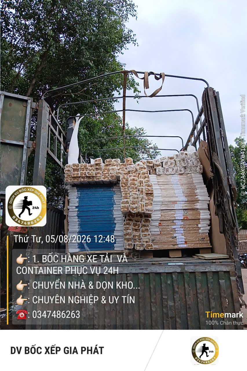 Bốc xếp hàng hóa TPHCM số lượng lớn cần lưu ý gì?