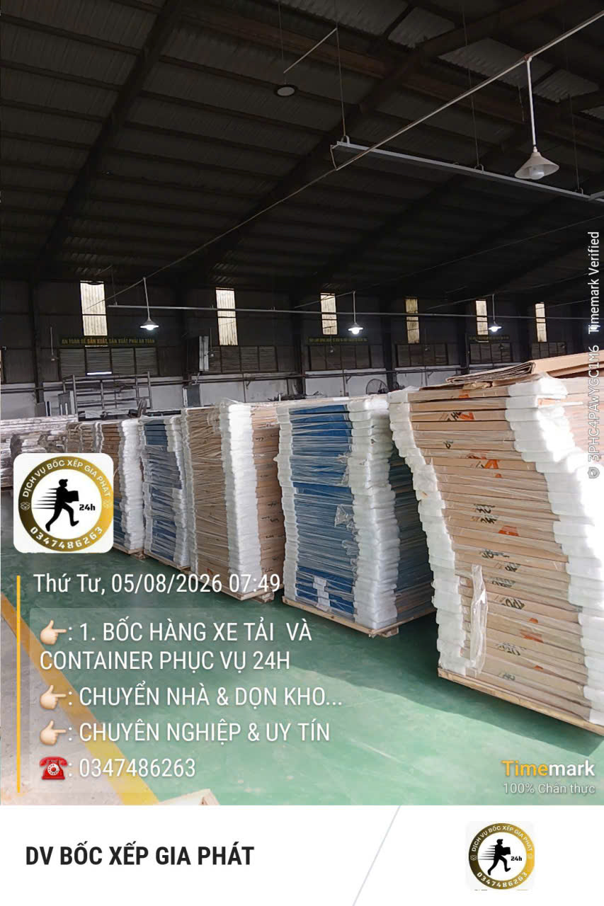 Bốc xếp hàng hóa TPHCM: Quy trình và chi phí