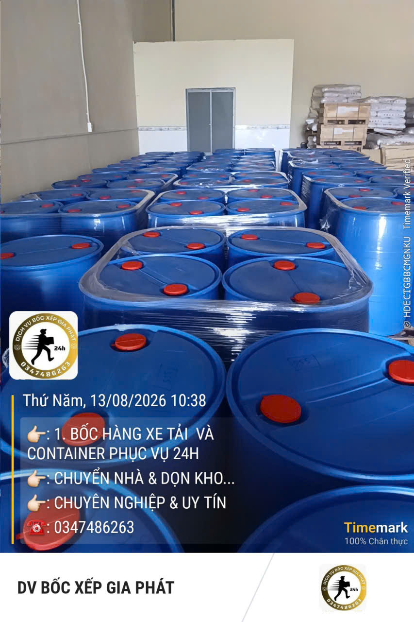 Bốc xếp hàng hóa TPHCM số lượng lớn nhanh chóng