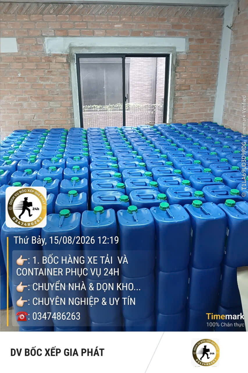 Bốc xếp hàng hóa TPHCM số lượng lớn chuyên nghiệp