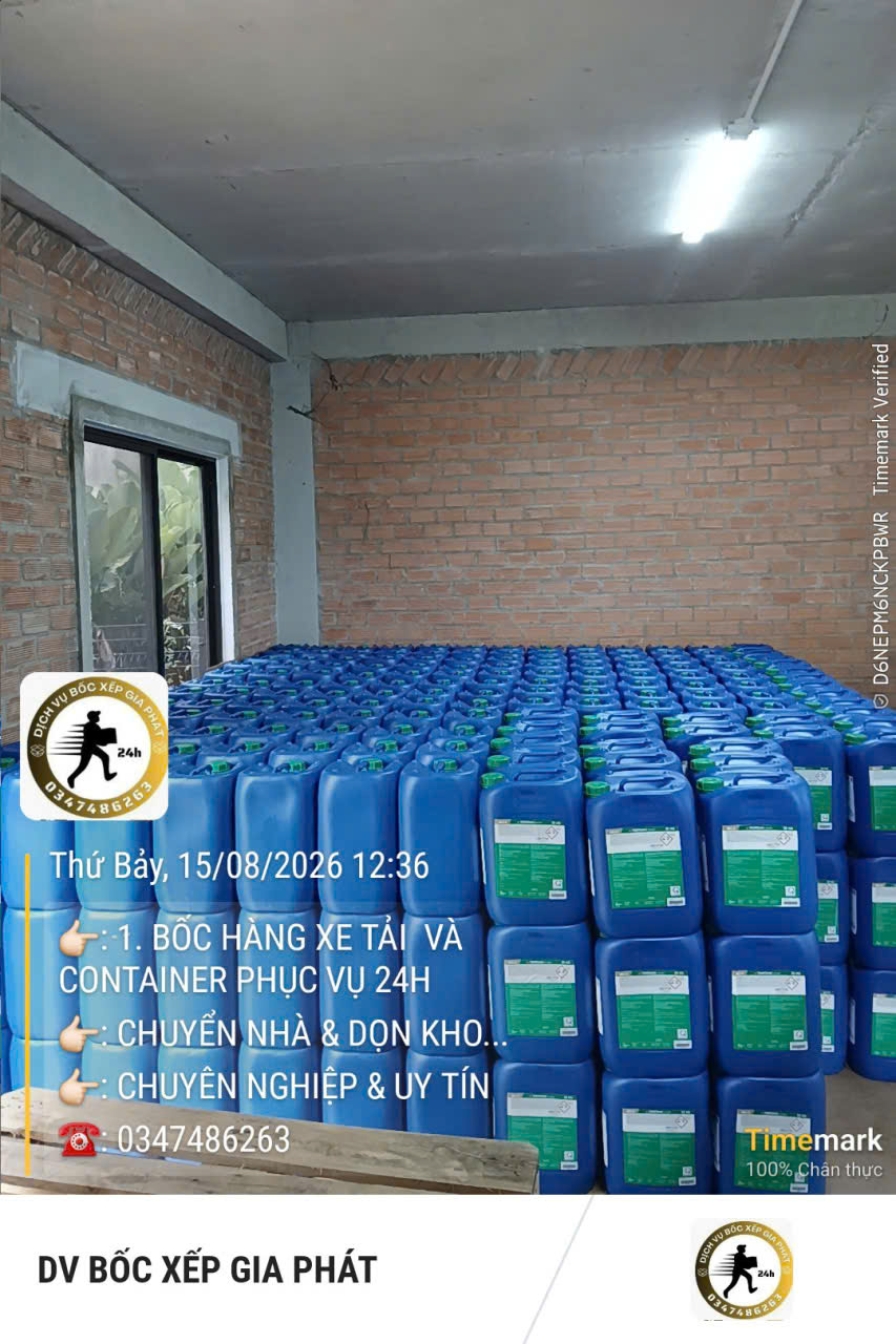 Bốc xếp hàng hóa TPHCM số lượng lớn chuyên nghiệp