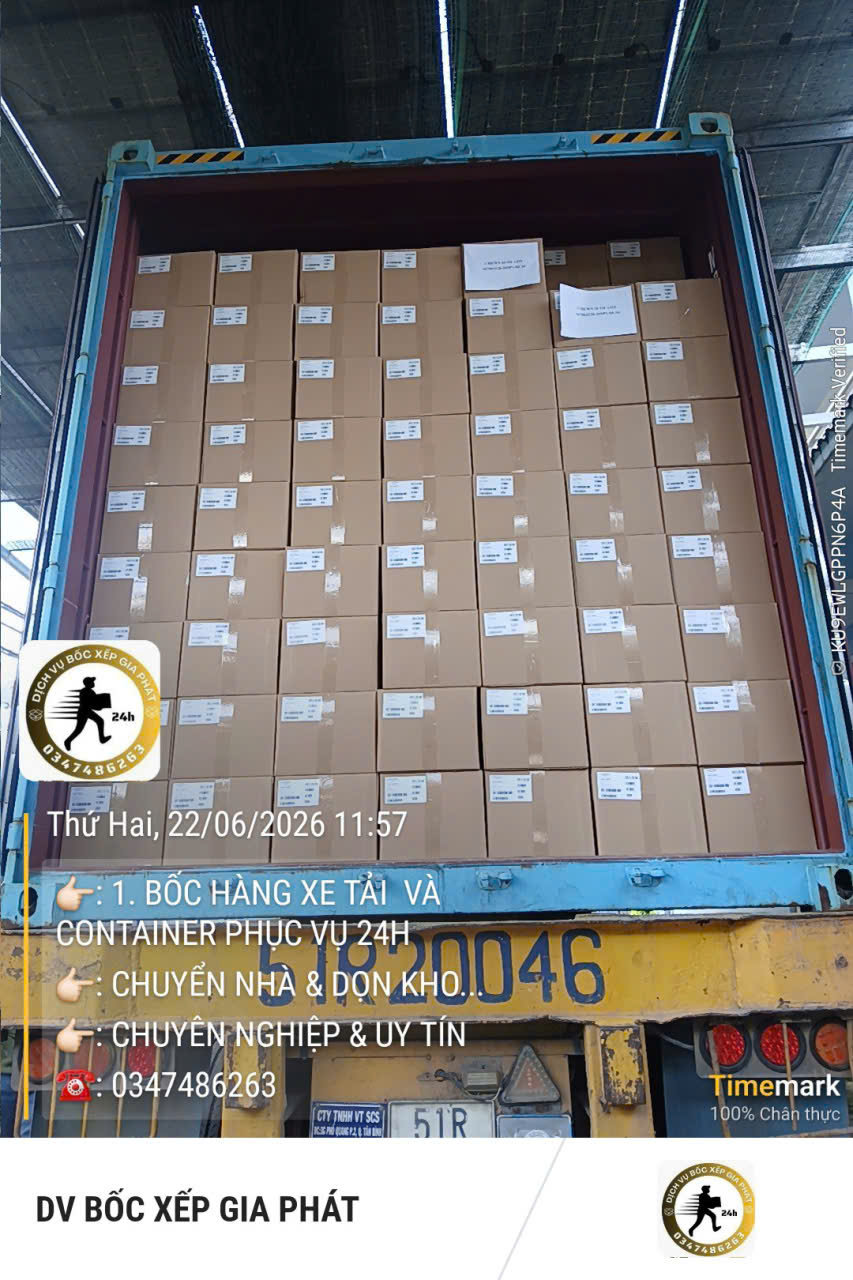Bốc xếp hàng hóa TPHCM nhanh chóng, giá tốt