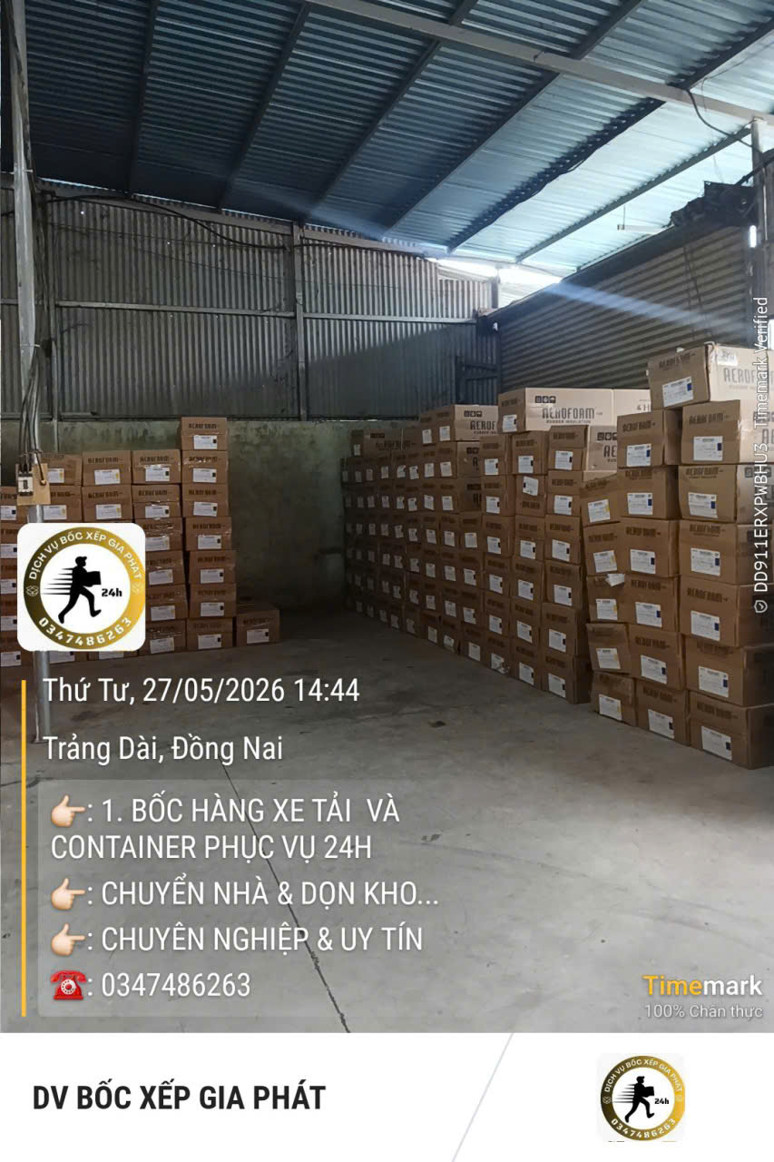 Dịch vụ bốc xếp hàng hóa nhanh chóng, an toàn