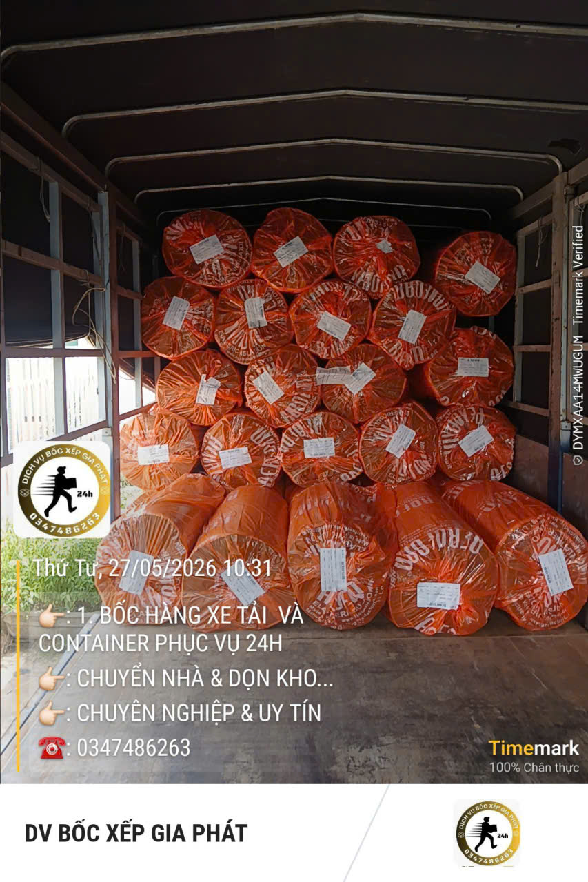 Dịch vụ bốc xếp hàng hóa nhanh chóng, an toàn