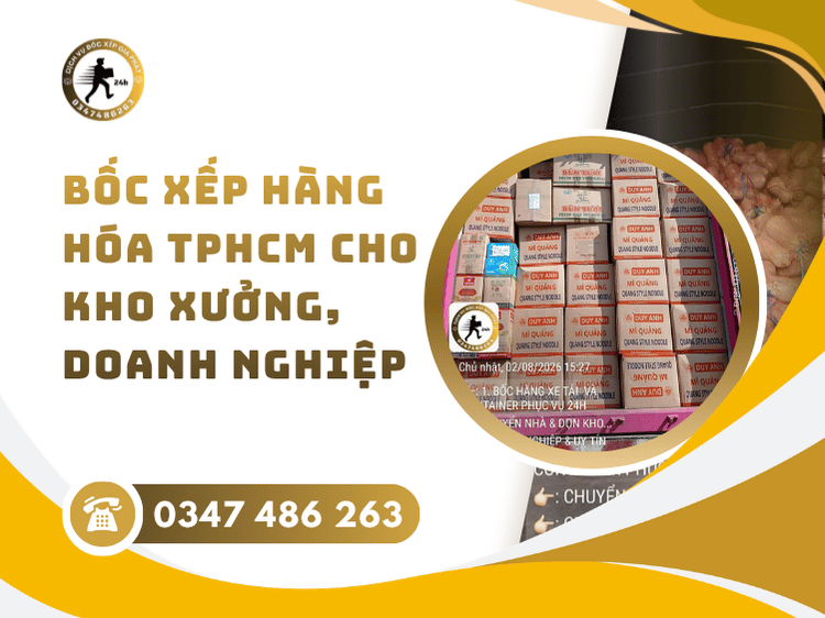 Bốc xếp hàng hóa TPHCM mang lại lợi ích gì cho doanh nghiệp