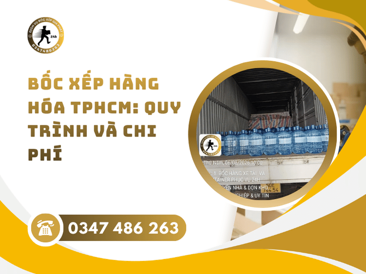 Quy trình thực hiện Bốc xếp hàng hóa TPHCM chuyên nghiệp