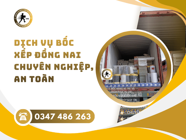 Ưu thế của Dịch vụ Bốc xếp Đồng Nai