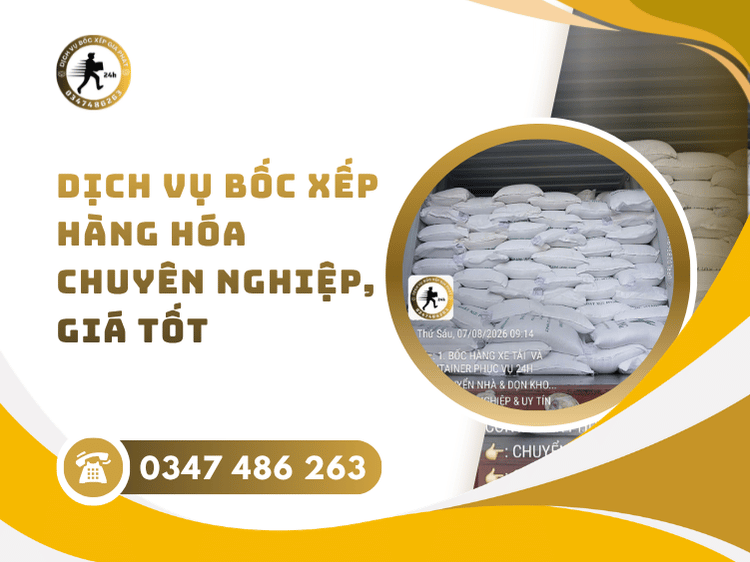Dịch vụ bốc xếp hàng hóa mang lại lợi ích gì cho doanh nghiệp