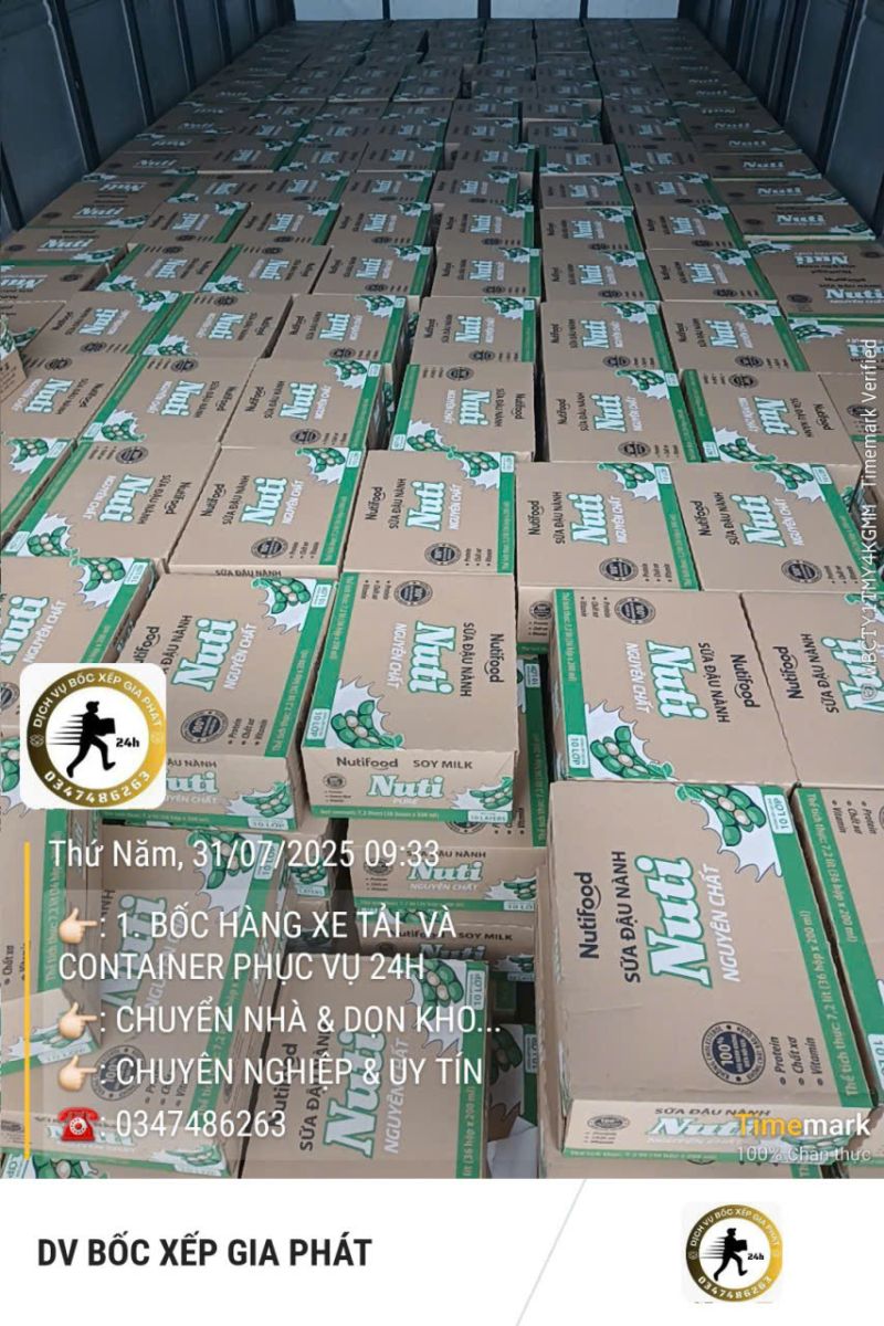 Báo giá dịch vụ bốc xếp cuối năm ở Đồng Nai