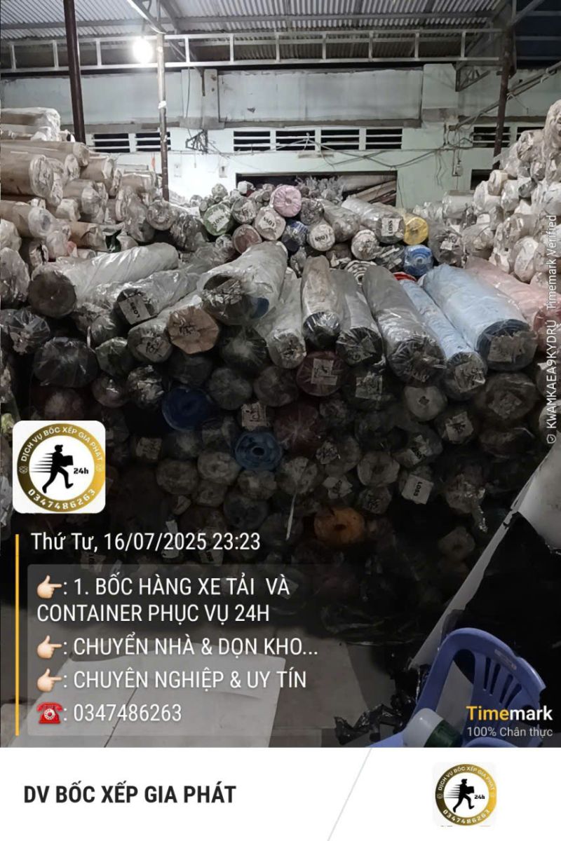 BỐC DỞ HÀNG HÓA THỦ ĐỨC