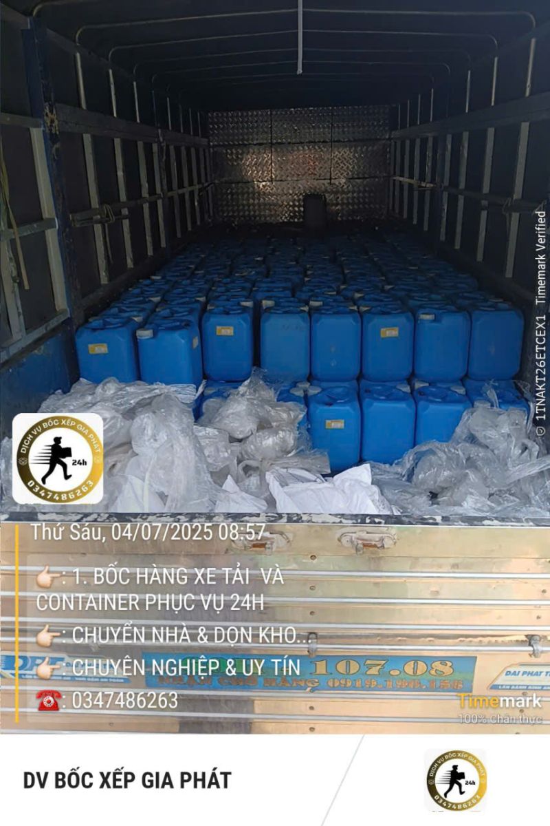 ĐỘI BỐC XẾP HÀNH NHANH CHÓNG TẠI TP HCM