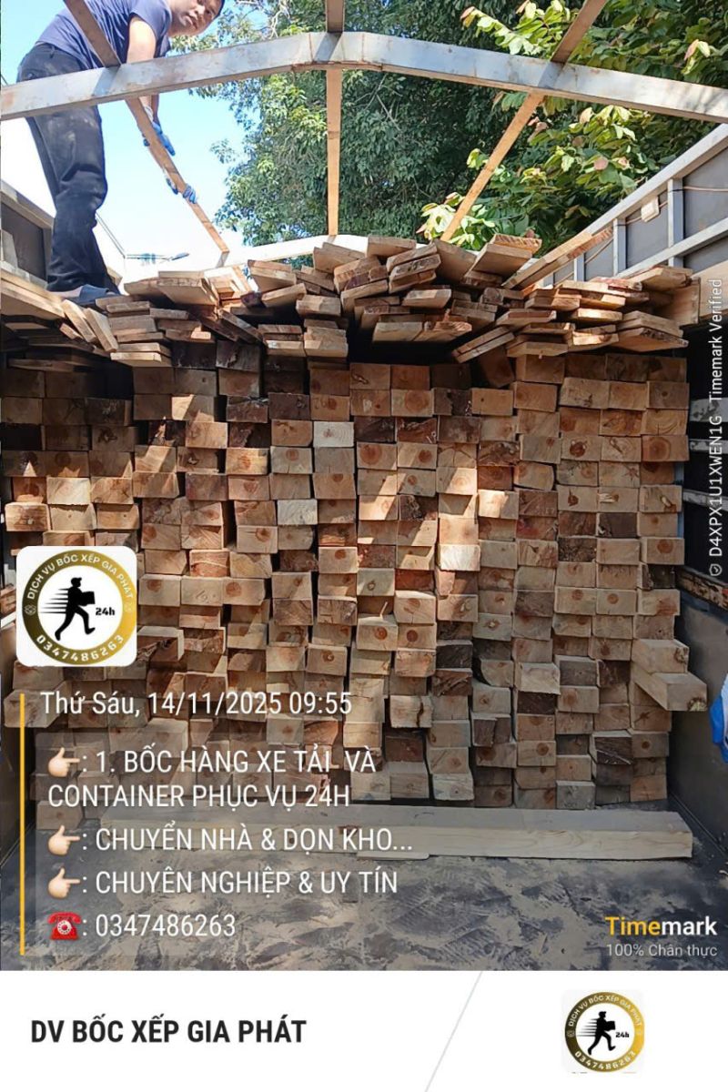 bốc xếp dọn kho Gia Phát