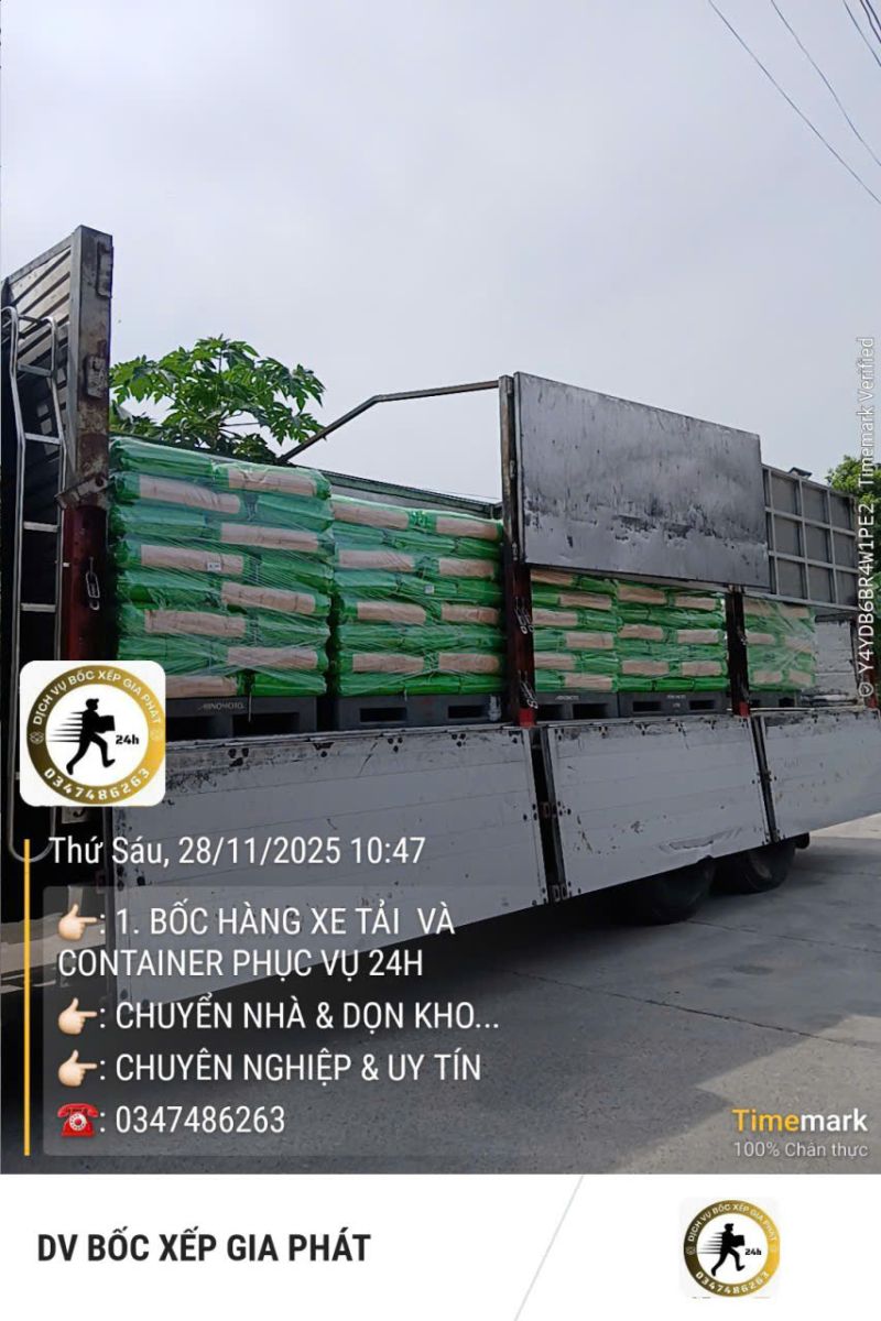 Bốc xếp dọn kho chuyên nghiệp