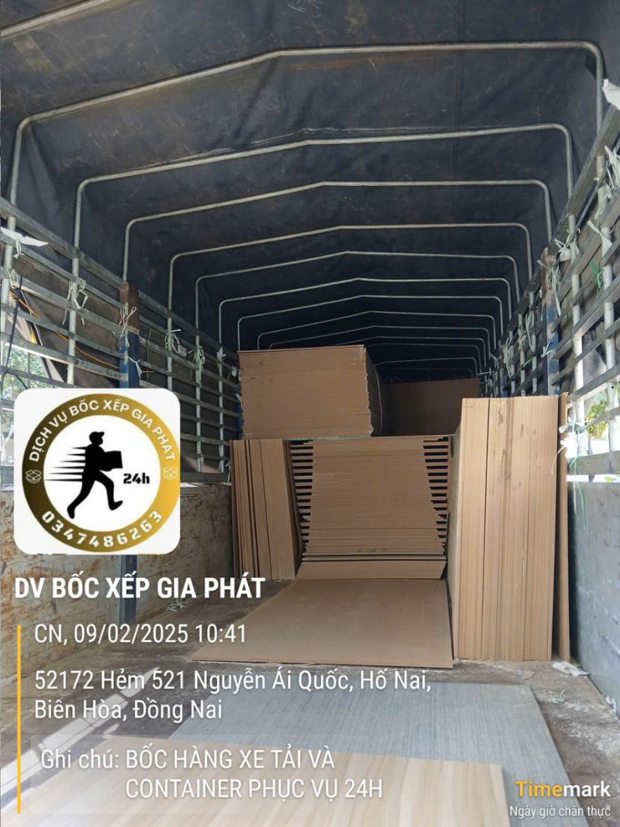 Dịch Vụ Bốc Xếp Xe Tải, Container 24H