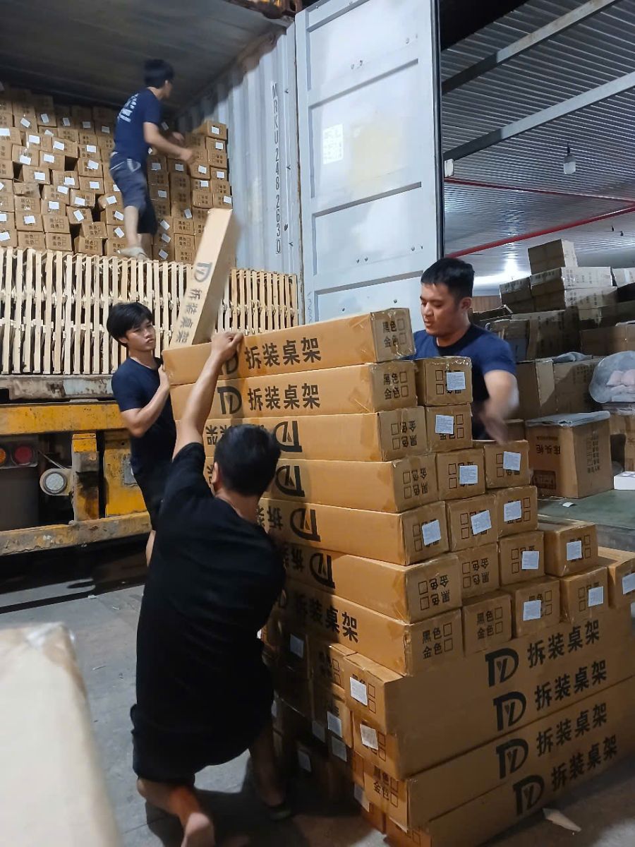 ​ Qui Trình xuống hàng container nội thất Biên Hòa  ​